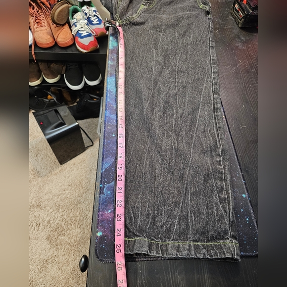 New Wave Street Culture By Inflation Y2k Baggy Jeans Unisex - Picture 8 of 9